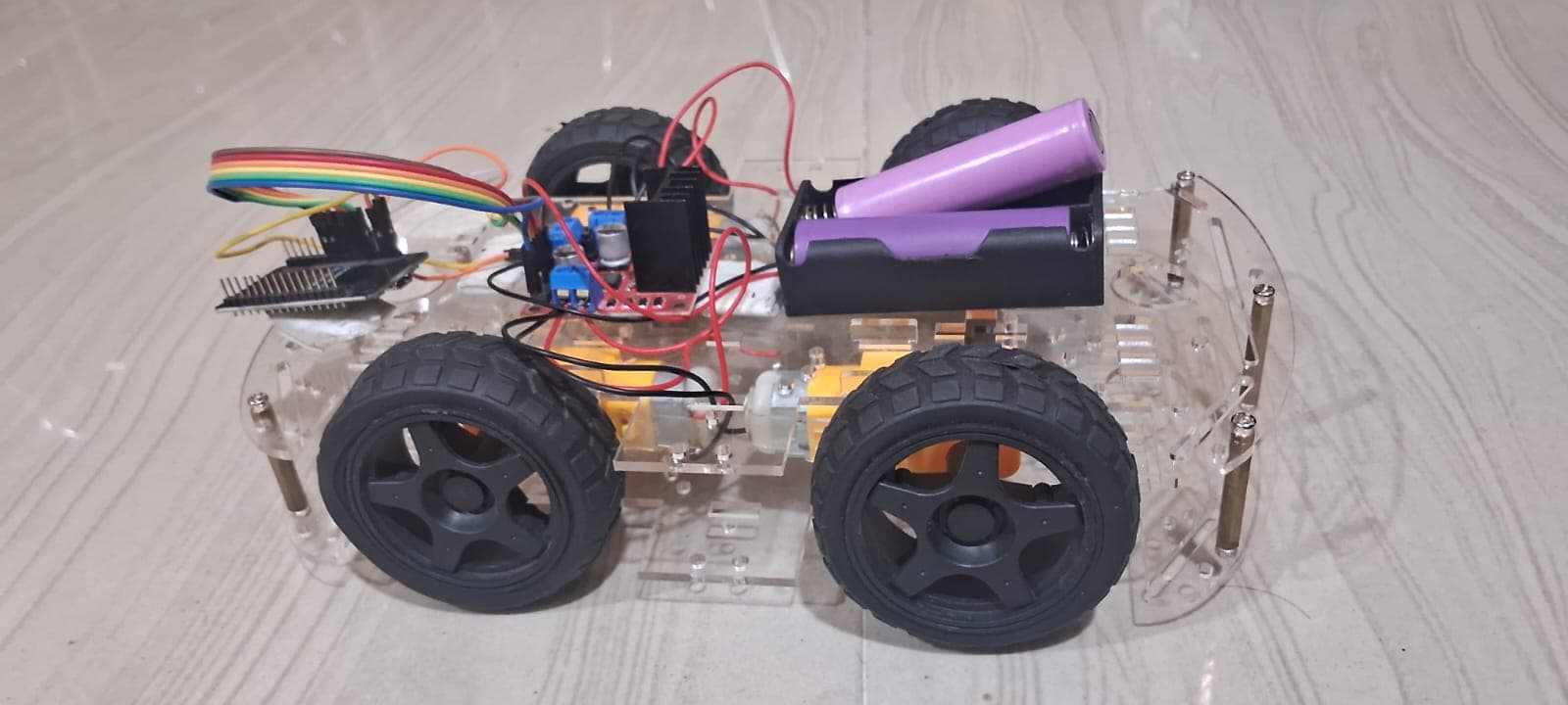 ESP32 Bluetooth 4WD RC Car Project Kit β Complete DIY Robotics Package